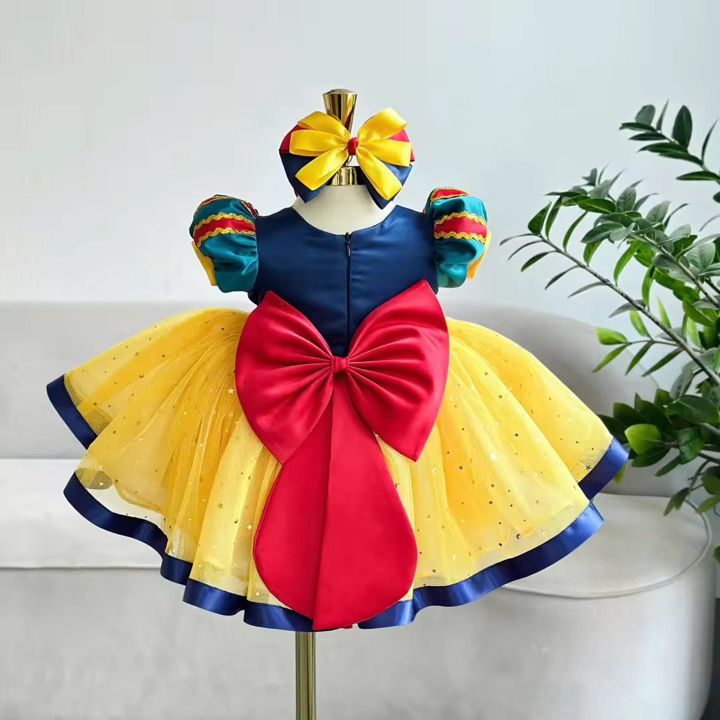 Snow White Inspired Children's Dress