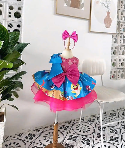 Baby Shark Party Dress
