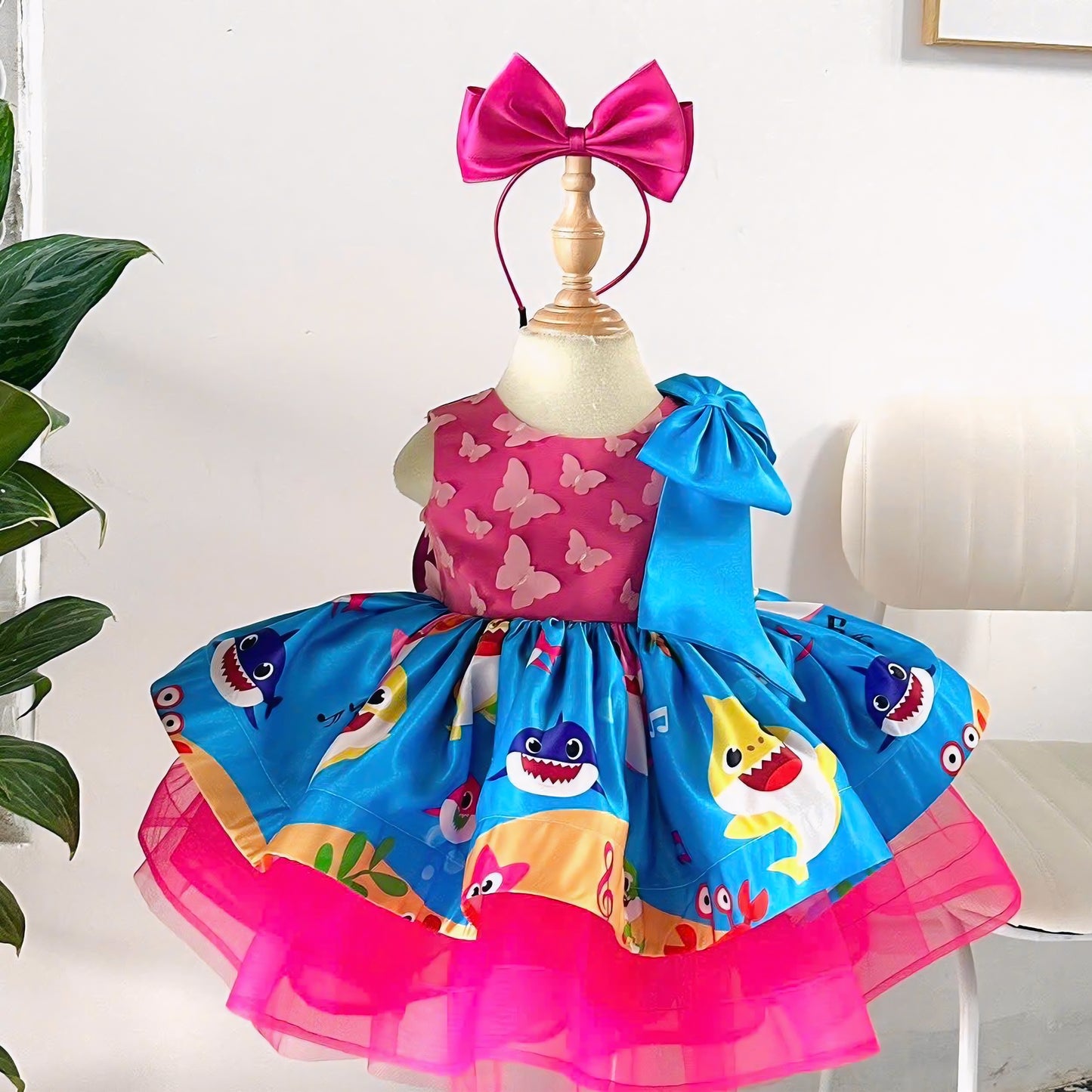Baby Shark Party Dress