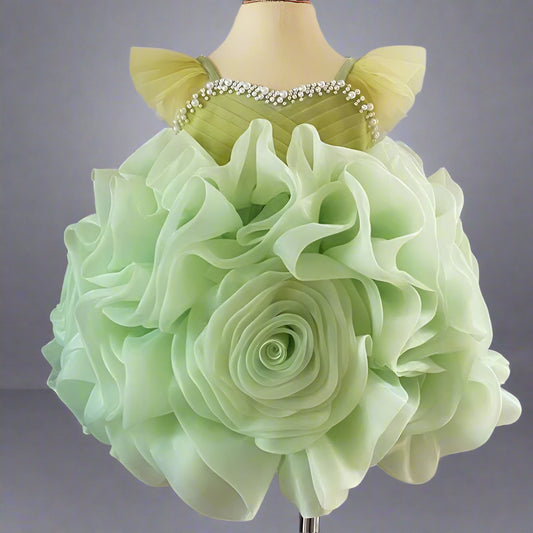 Mint Rose Bloom Dress
