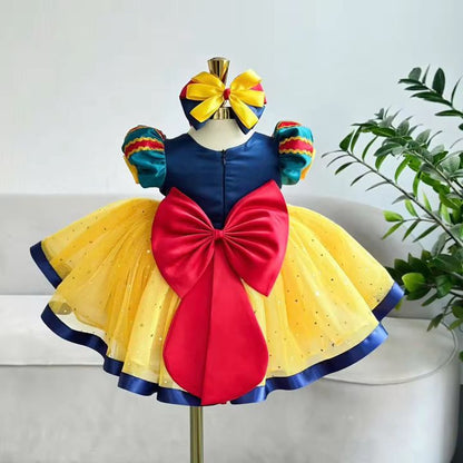 Snow White Inspired Children's Dress | Fairytale Costume | Princess Dress 3 Snow White Inspired Children's Dress | Fairytale Costume | Princess Dress 3