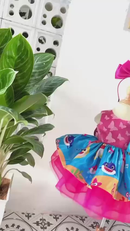 Baby Shark Party Dress